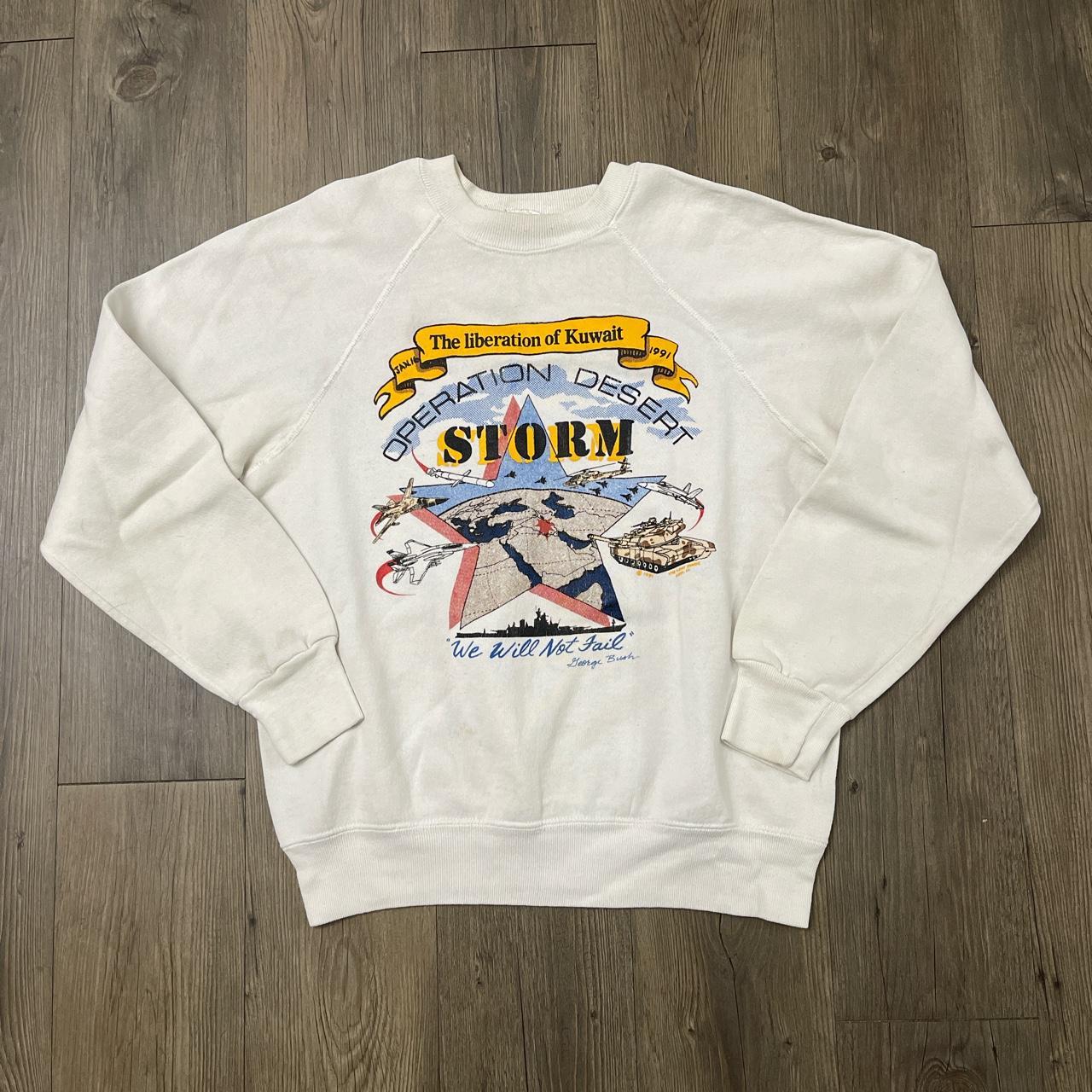 Operation desert storm crewneck hot sale