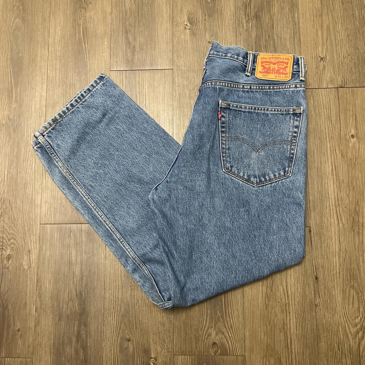 Levis jeans size store 38