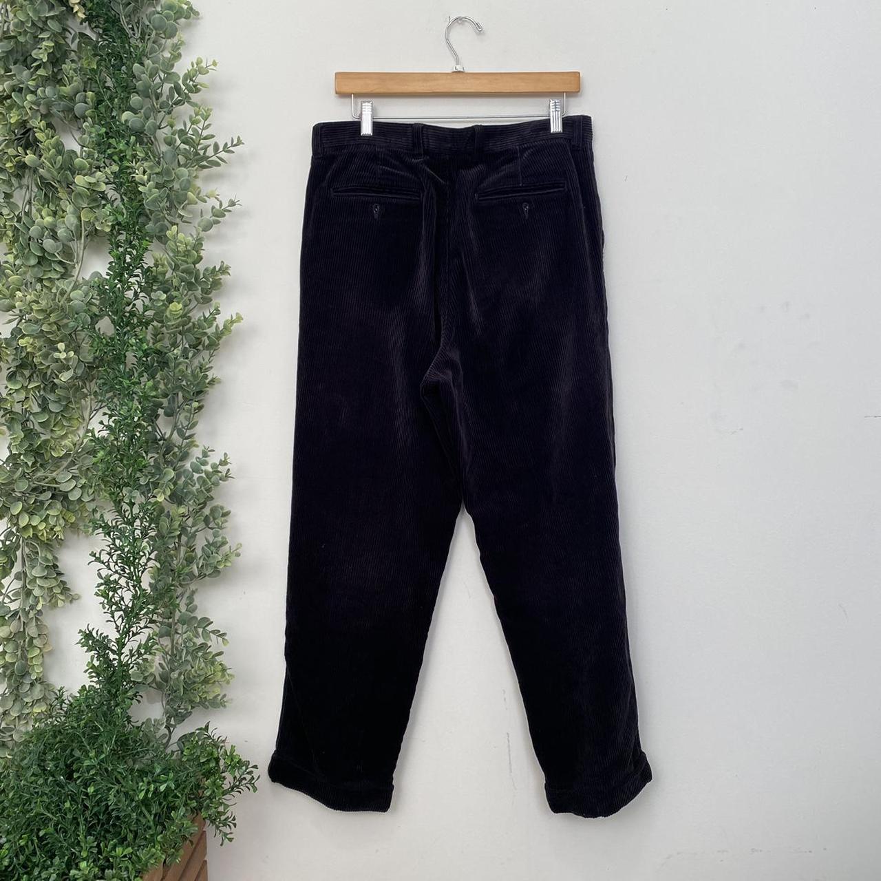 Y2K Gap Jet Black Corduroy Pants 🙌 Men’s... - Depop