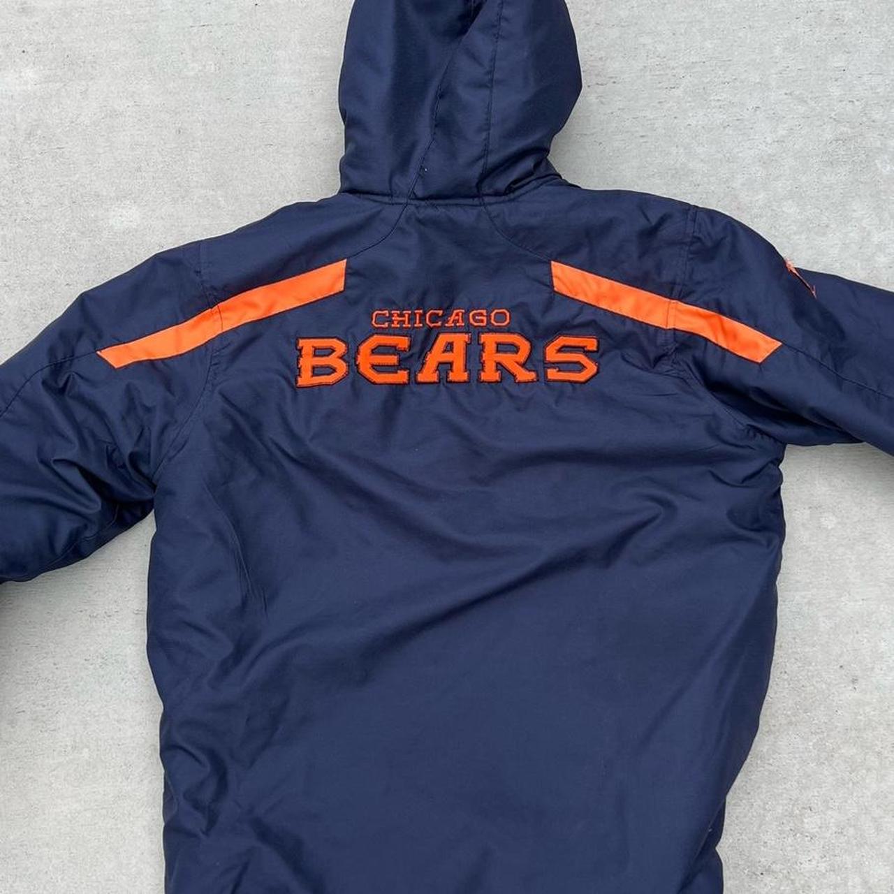 Y2k Chicago bears windbreaker Measurements Tag - Depop