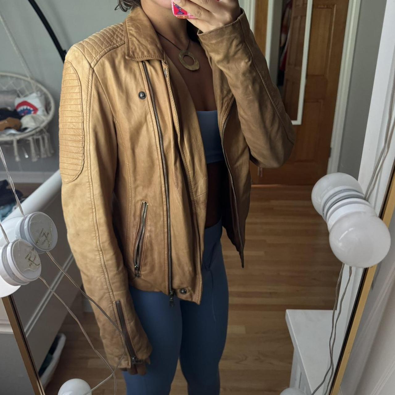 Goosecraft biker 438 leather jacket- bought at Depop