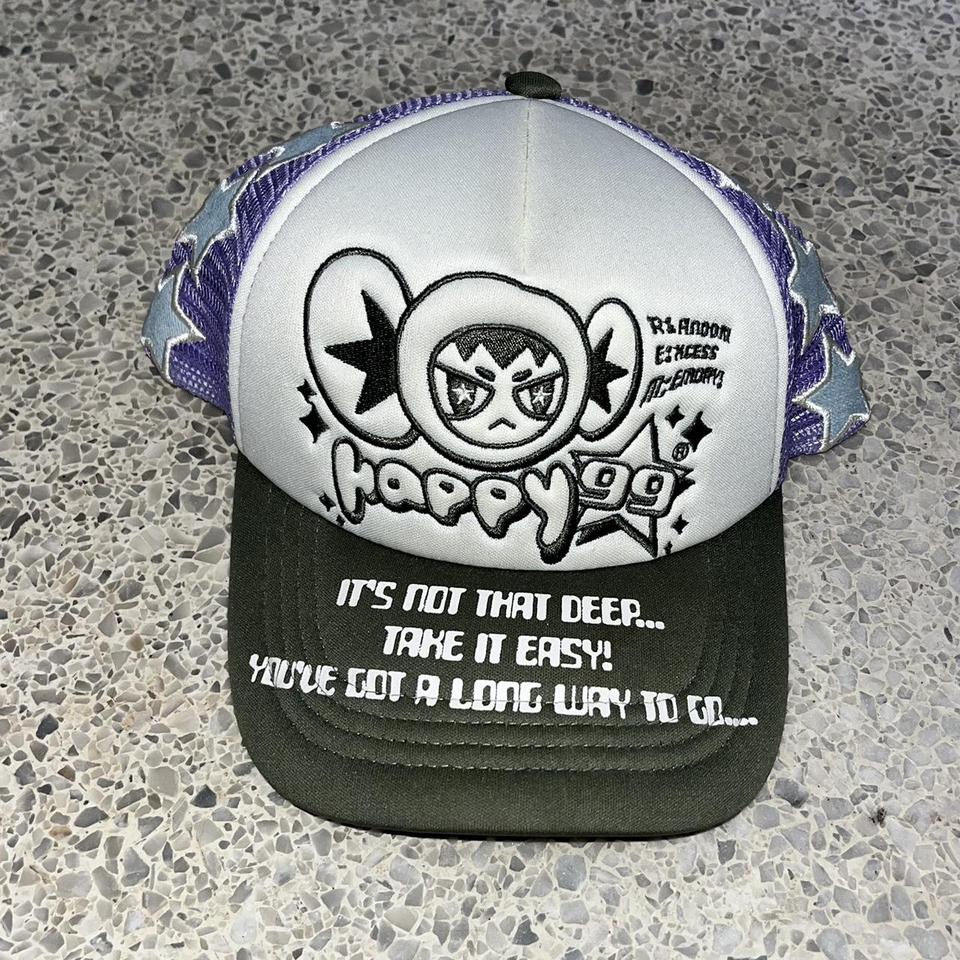 Gray Happy99 Hat Trucker こぅ