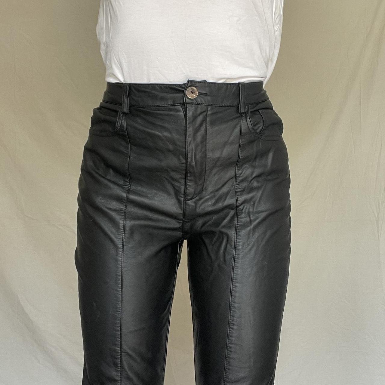 Glassons high waisted pants Faux leather but