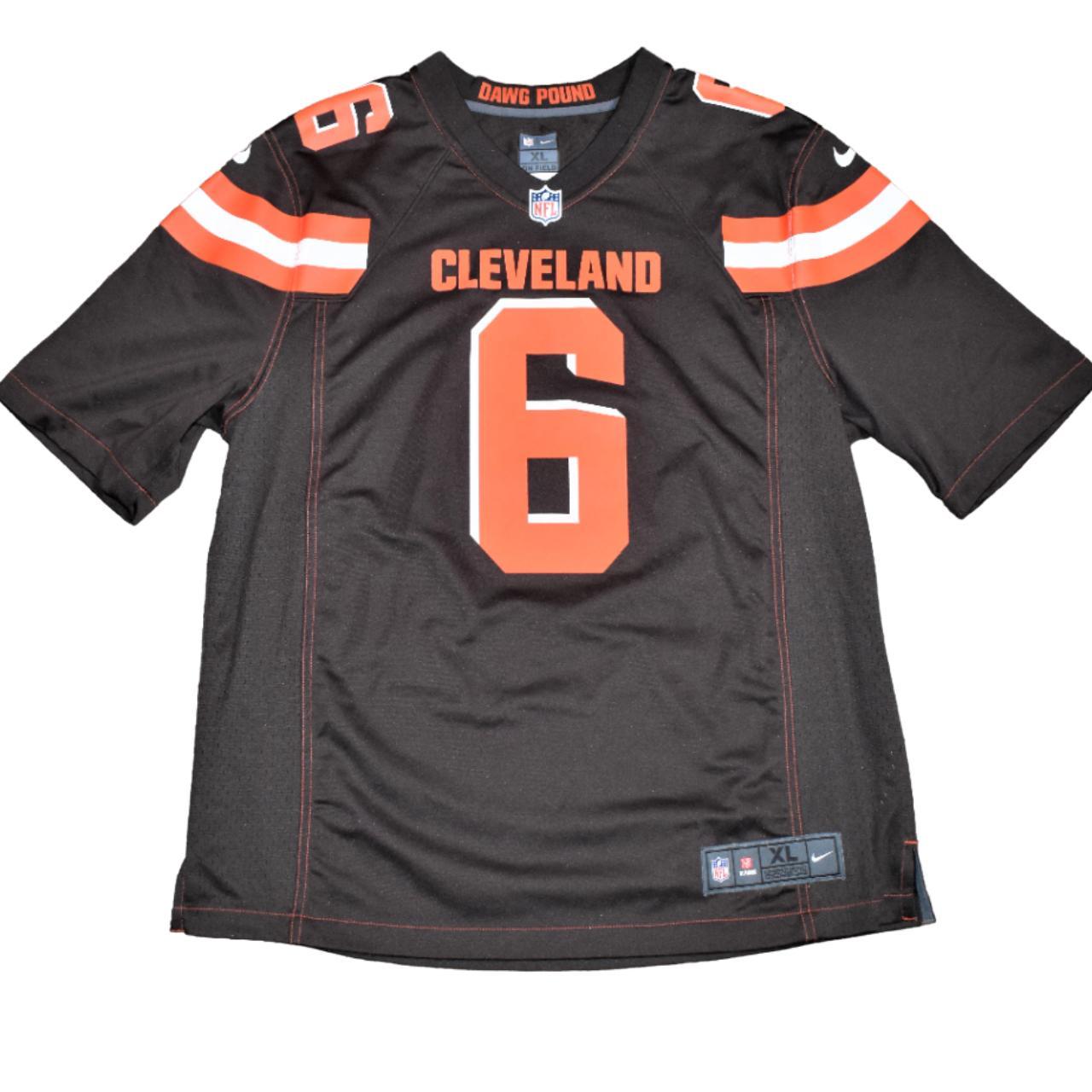 NFL Number 6 Nike Baker Mayfield Cleveland Browns Jersey Mens 