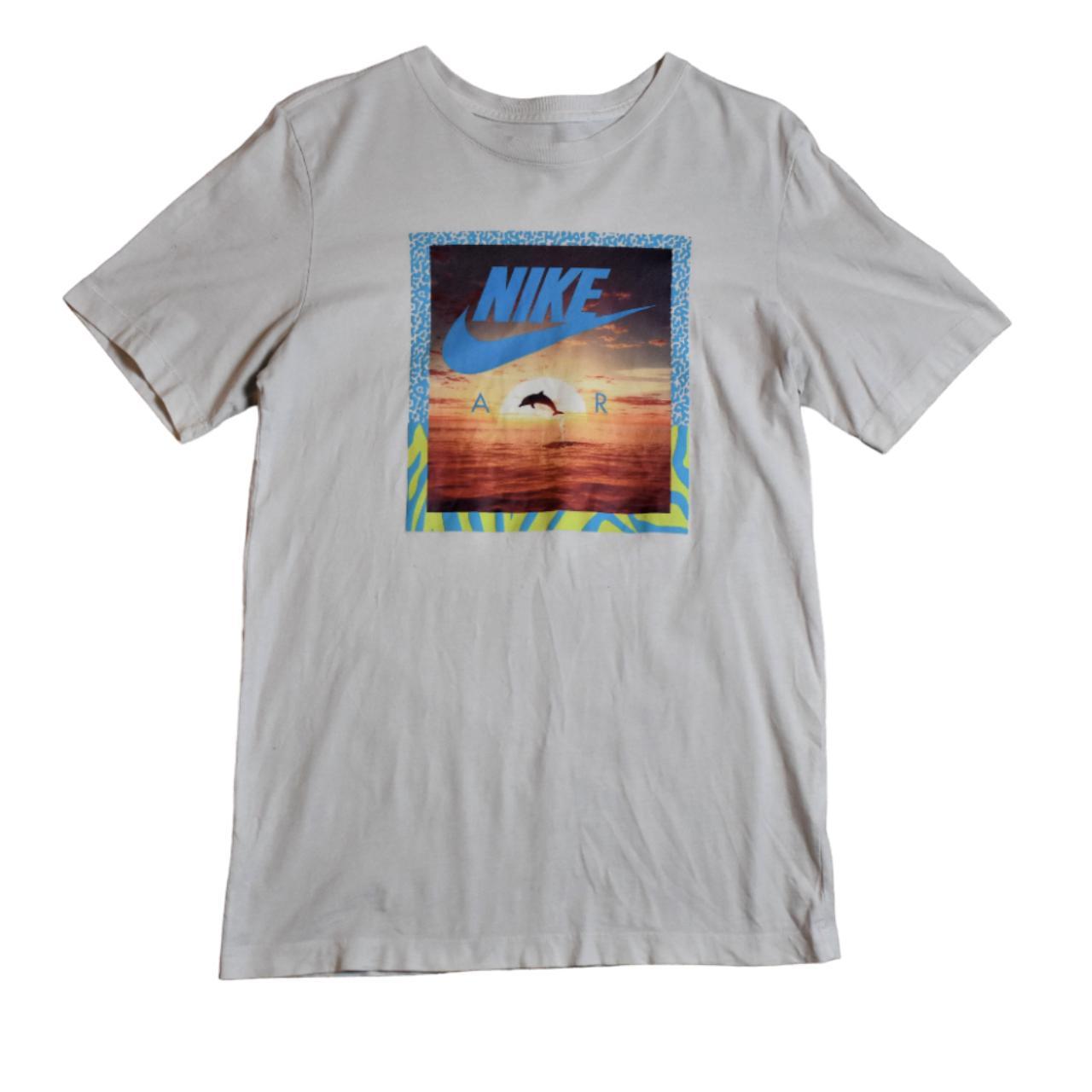 Nike Air Dolphin Graphic T-Shirt This shirt is in - Depop