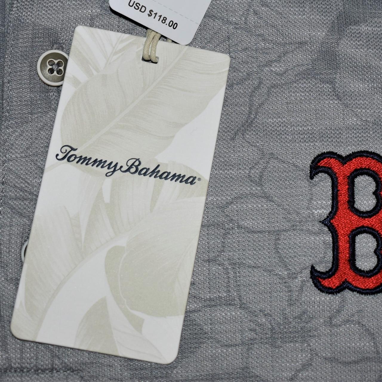 Boston Red Sox Tommy Bahama Vintage Polo This shirt - Depop