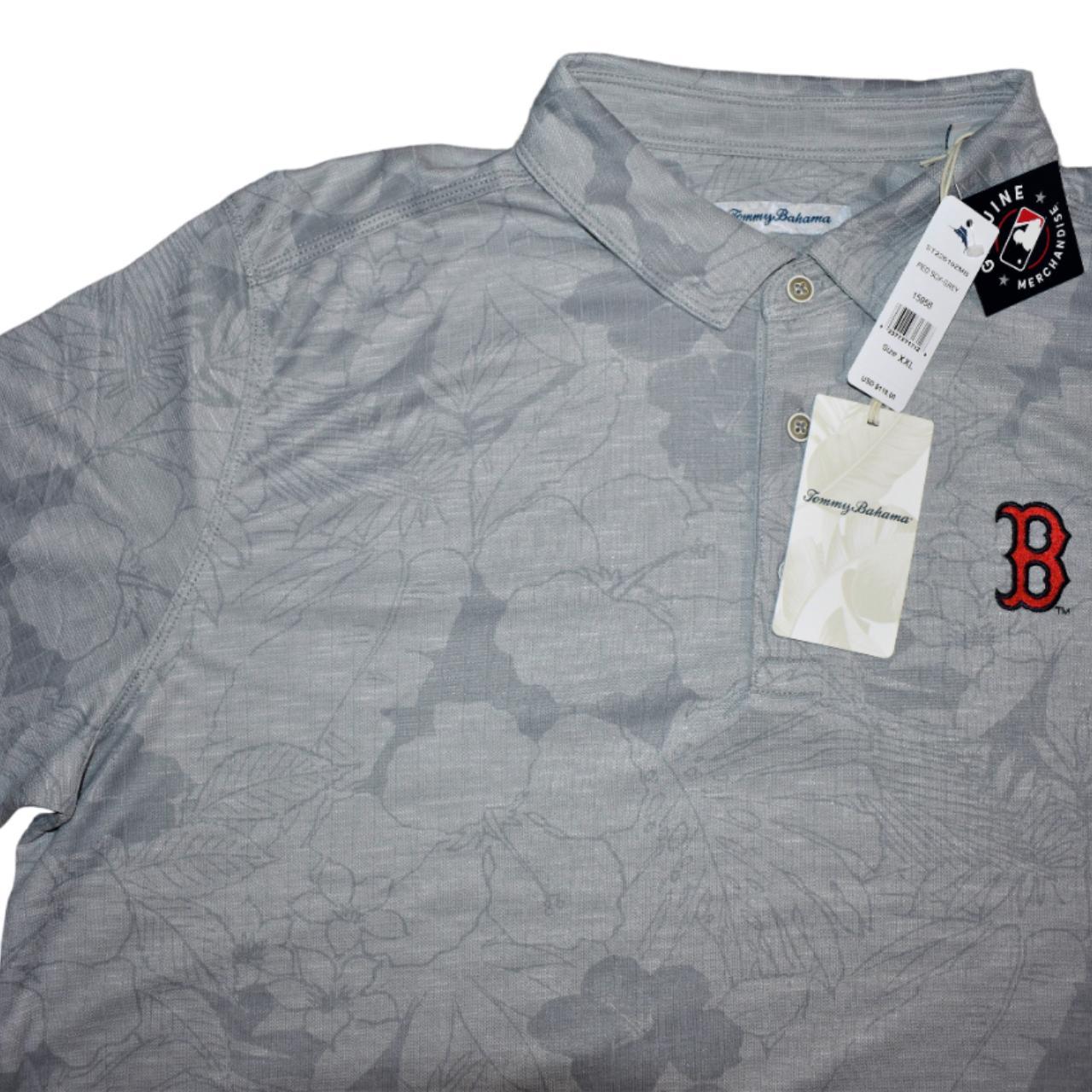 Boston Red Sox Tommy Bahama Vintage Polo This shirt - Depop