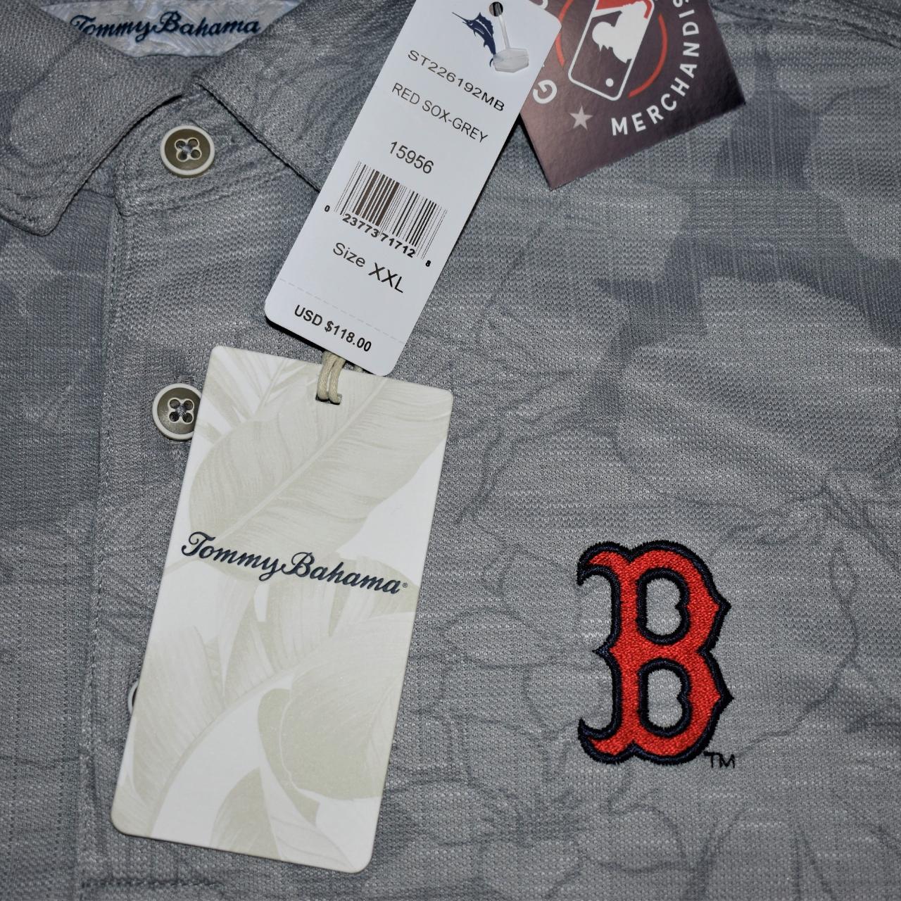 Boston Red Sox Tommy Bahama Vintage Polo This shirt - Depop