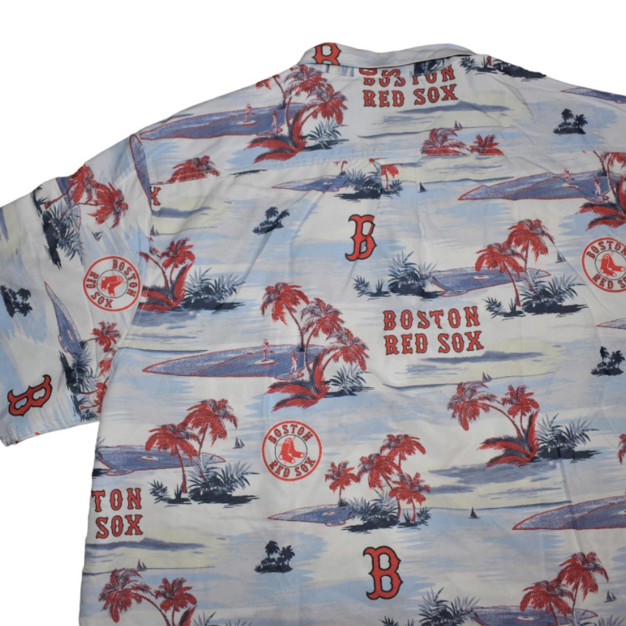 Boston Red Sox Tommy Bahama Vintage Polo This shirt - Depop