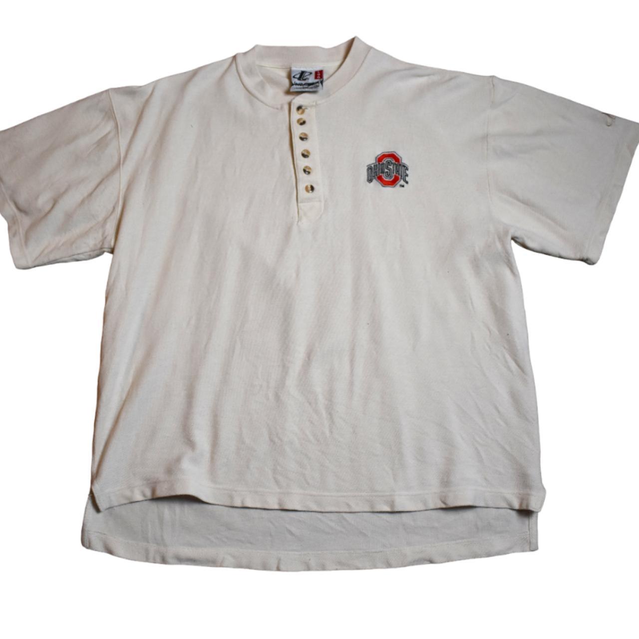Ohio State Logo Athletics Vintage T-Shirt This... - Depop