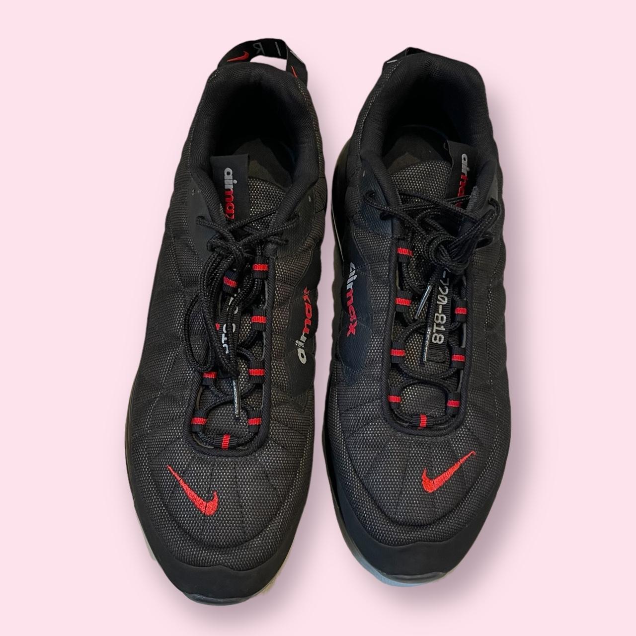nike air max mx 720 818 black red