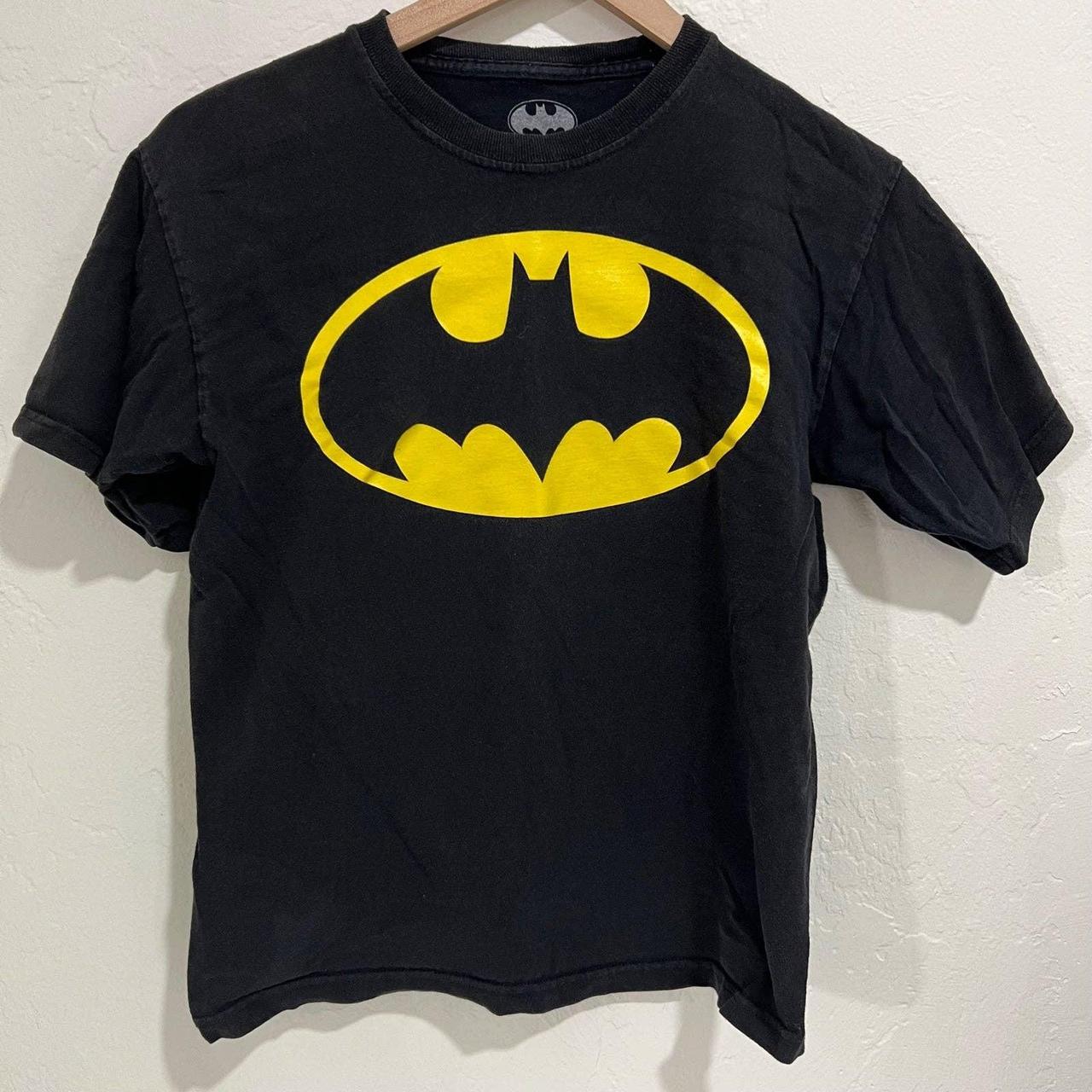 DC Comics Black and Yellow Shirt | Depop