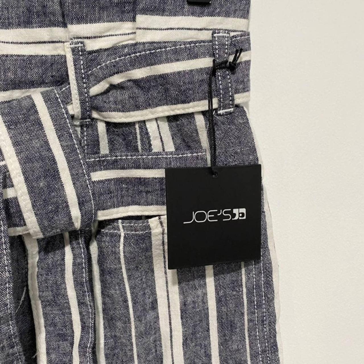 Joe's Jeans Men's Blue and White Shorts Depop