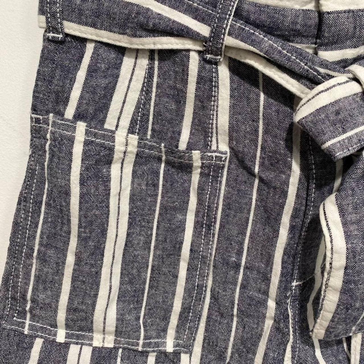 Joe's Jeans Men's Blue and White Shorts Depop