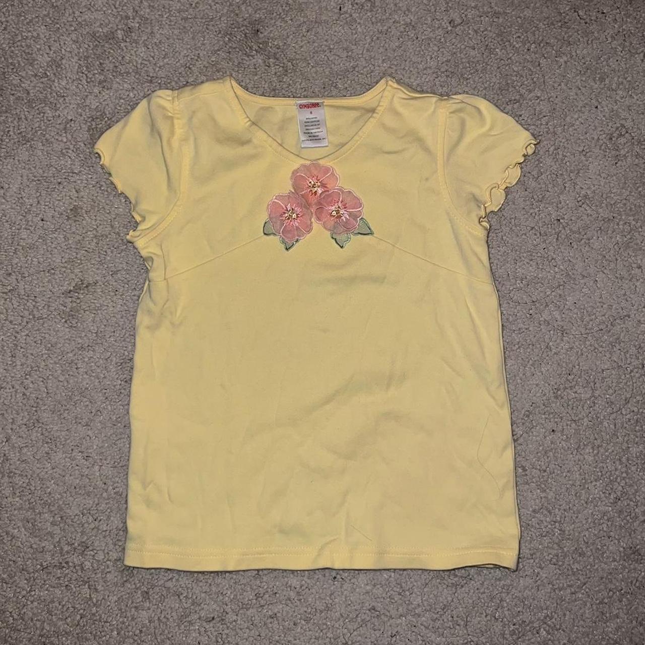 Gymboree Women's Yellow T-shirt