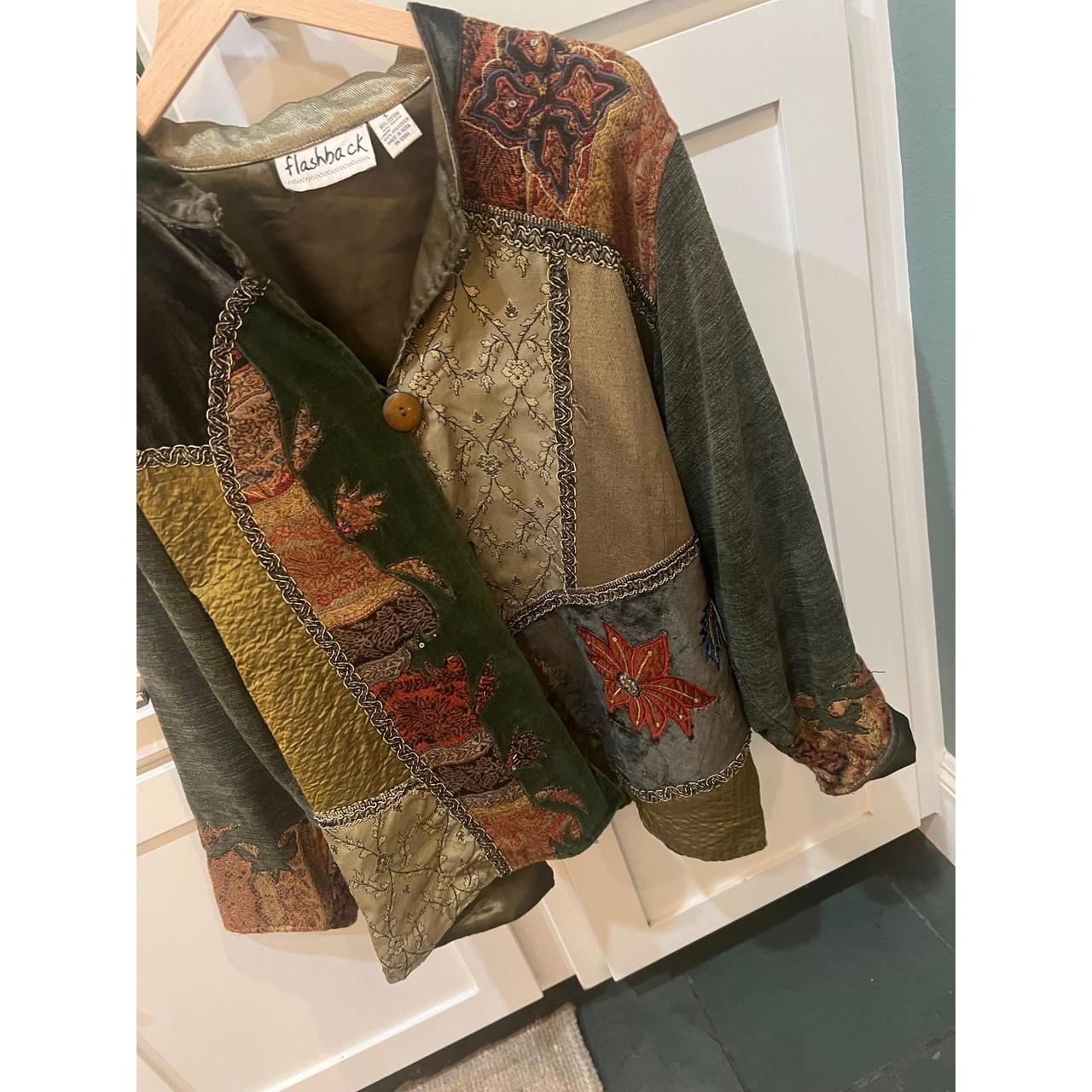 Throwback. Women's Lightweight Jacket - Green/Mul… - image 2