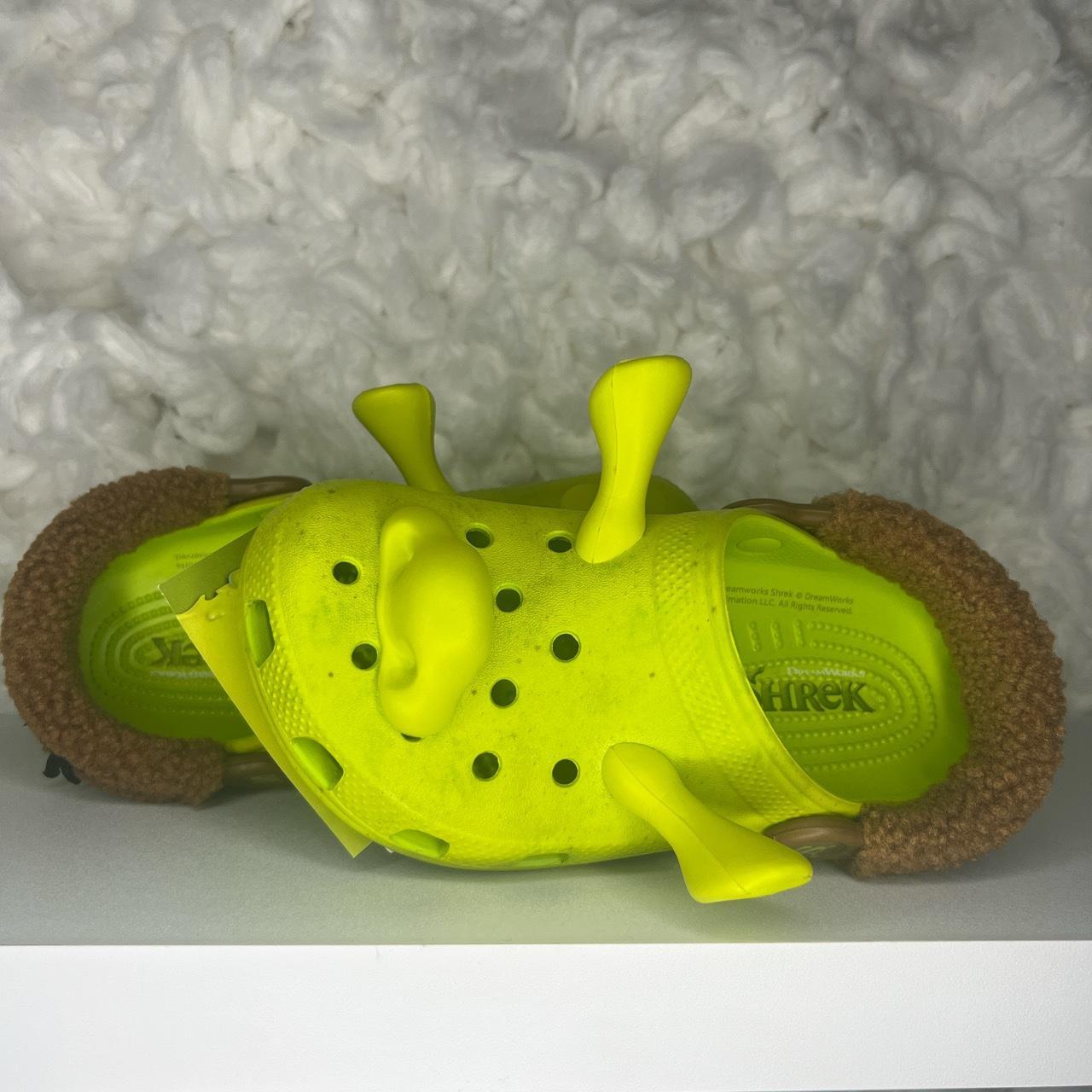 Green Shrek Crocs - GS 3 💚🌳 Brand New Still In... - Depop