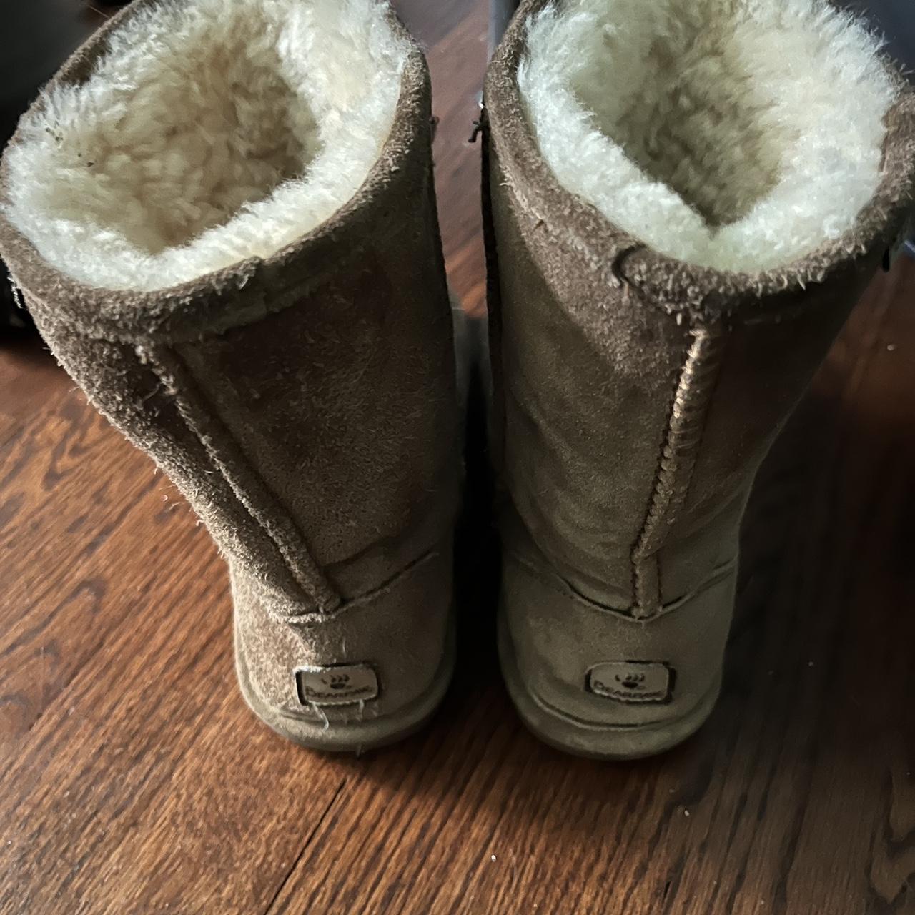 sparkly bearpaw boots