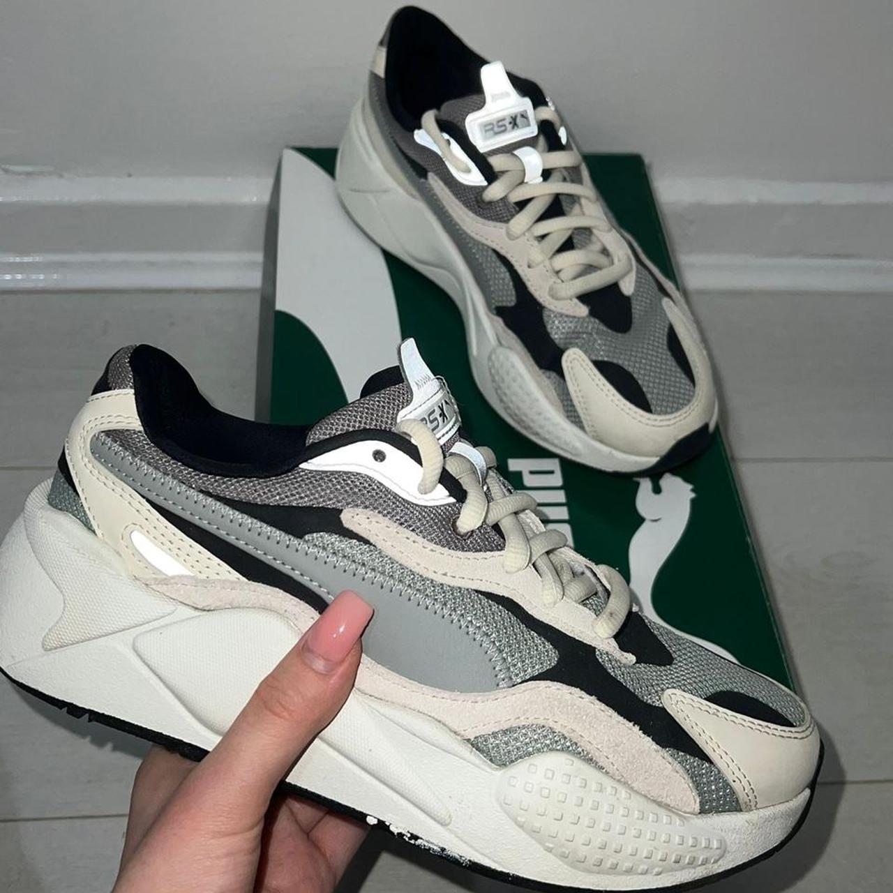 Puma RS X 3 Puzzle Limestone Size 5 very good. Depop