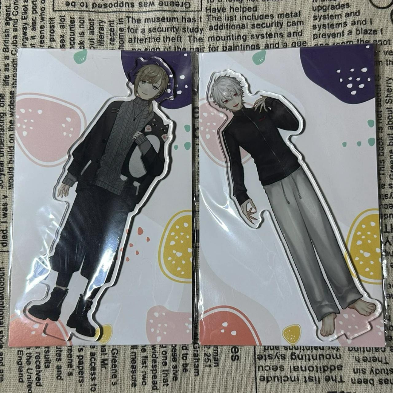 nijisanji chronoir kuzuha & kanae standees 2... - Depop