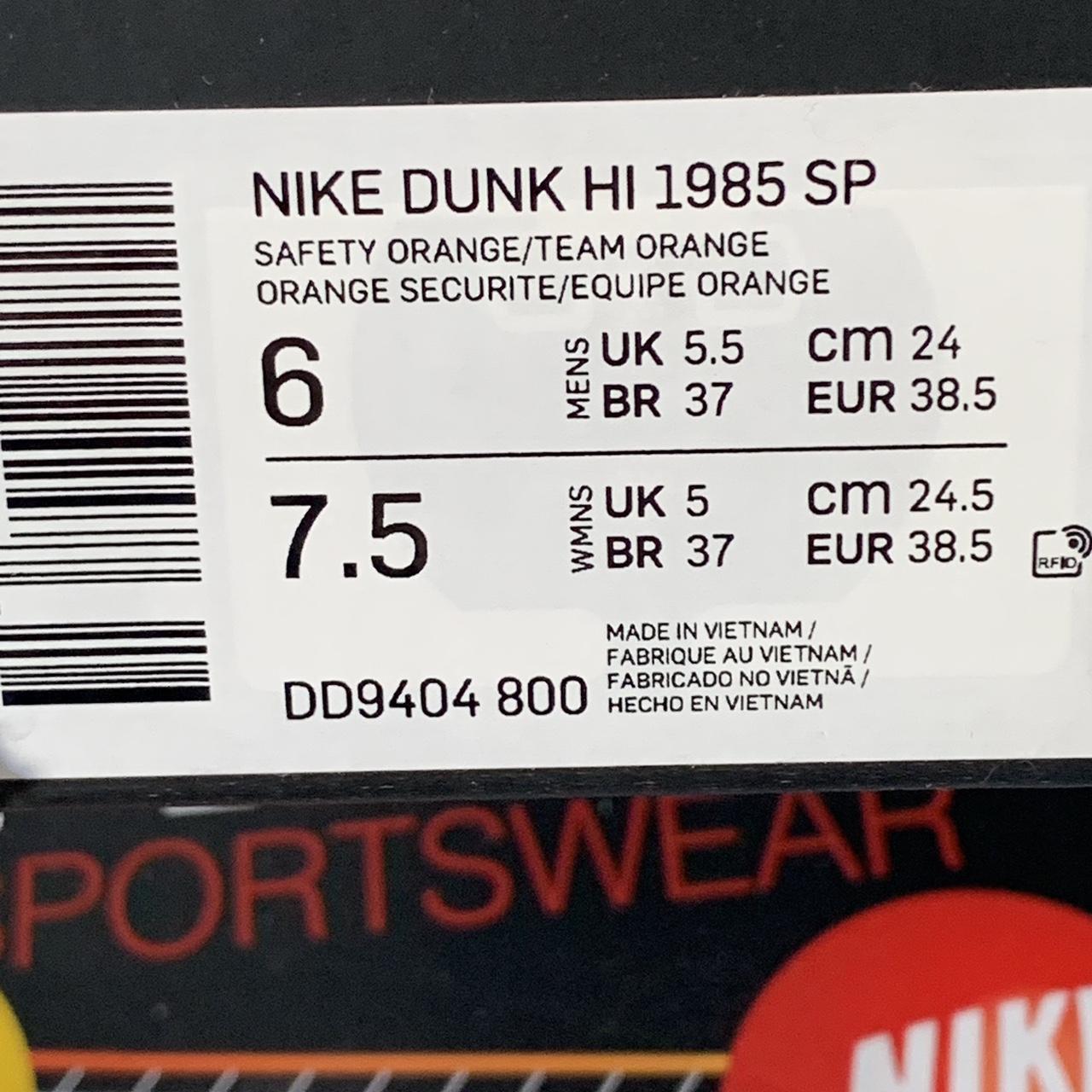 Nike Dunk Hi 1985 SP 🏖️ Worn only a handful of times