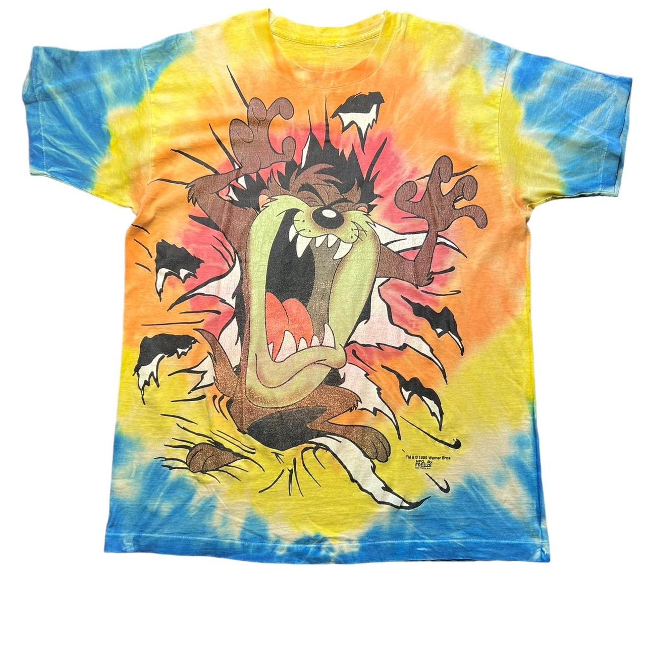 looney tunes tie dye shirt