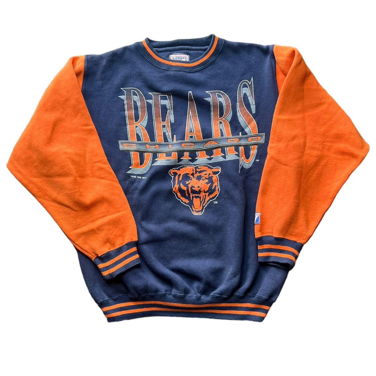 Vintage 90’s Chicago Bears Crewneck Sweatshirt - Depop