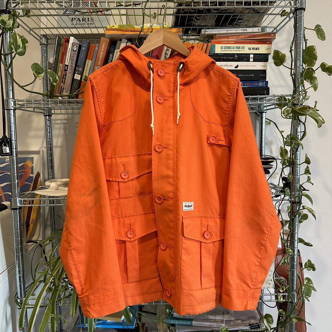 Carhartt WIP Heritage Filmore Jacket Blast Orange. Depop