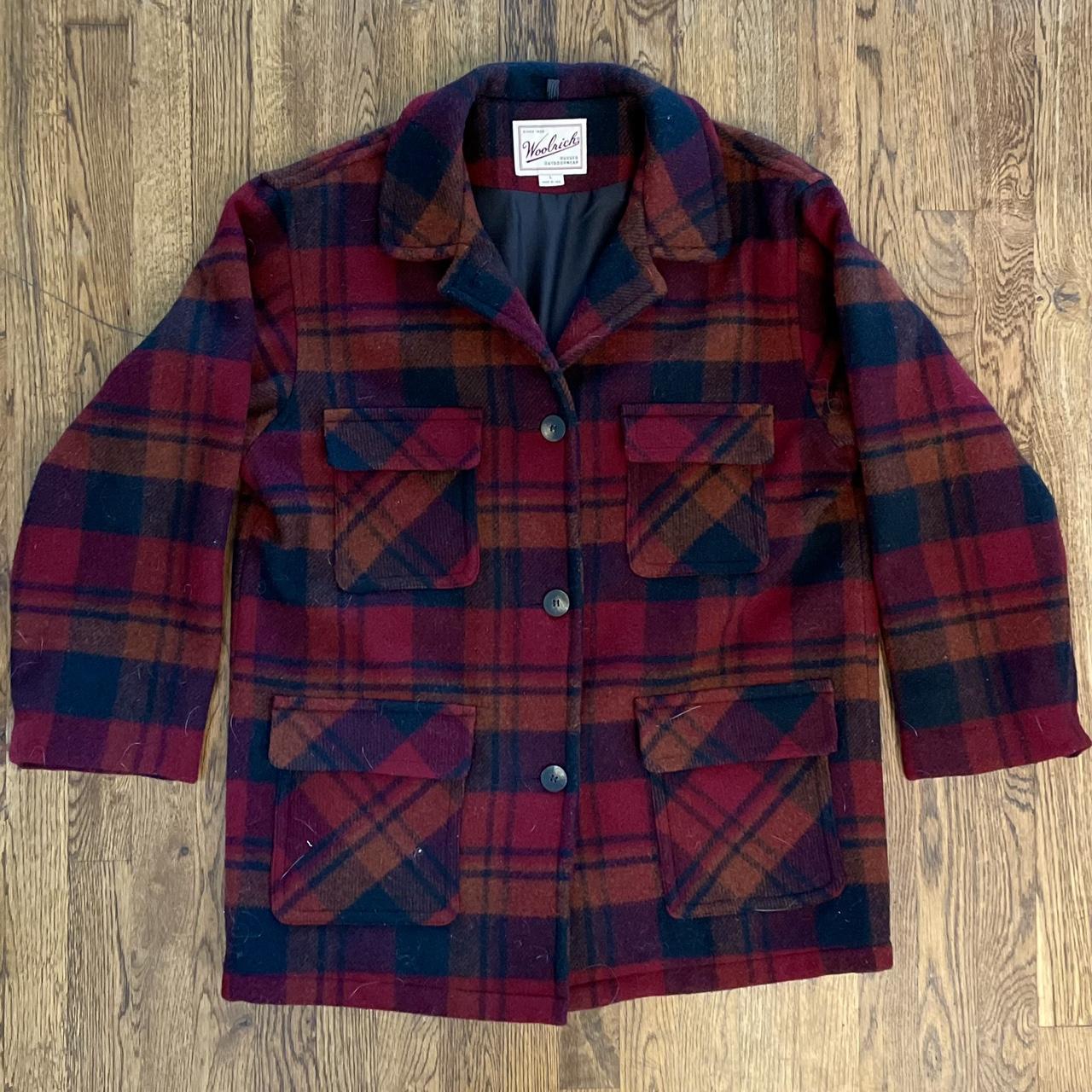 Vintage Made in USA Woolrich wool coat. In great... - Depop