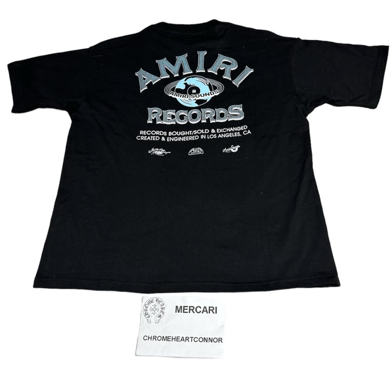 Amiri Sounds / Amiri Records T-shirt SMALL Amiri | Depop
