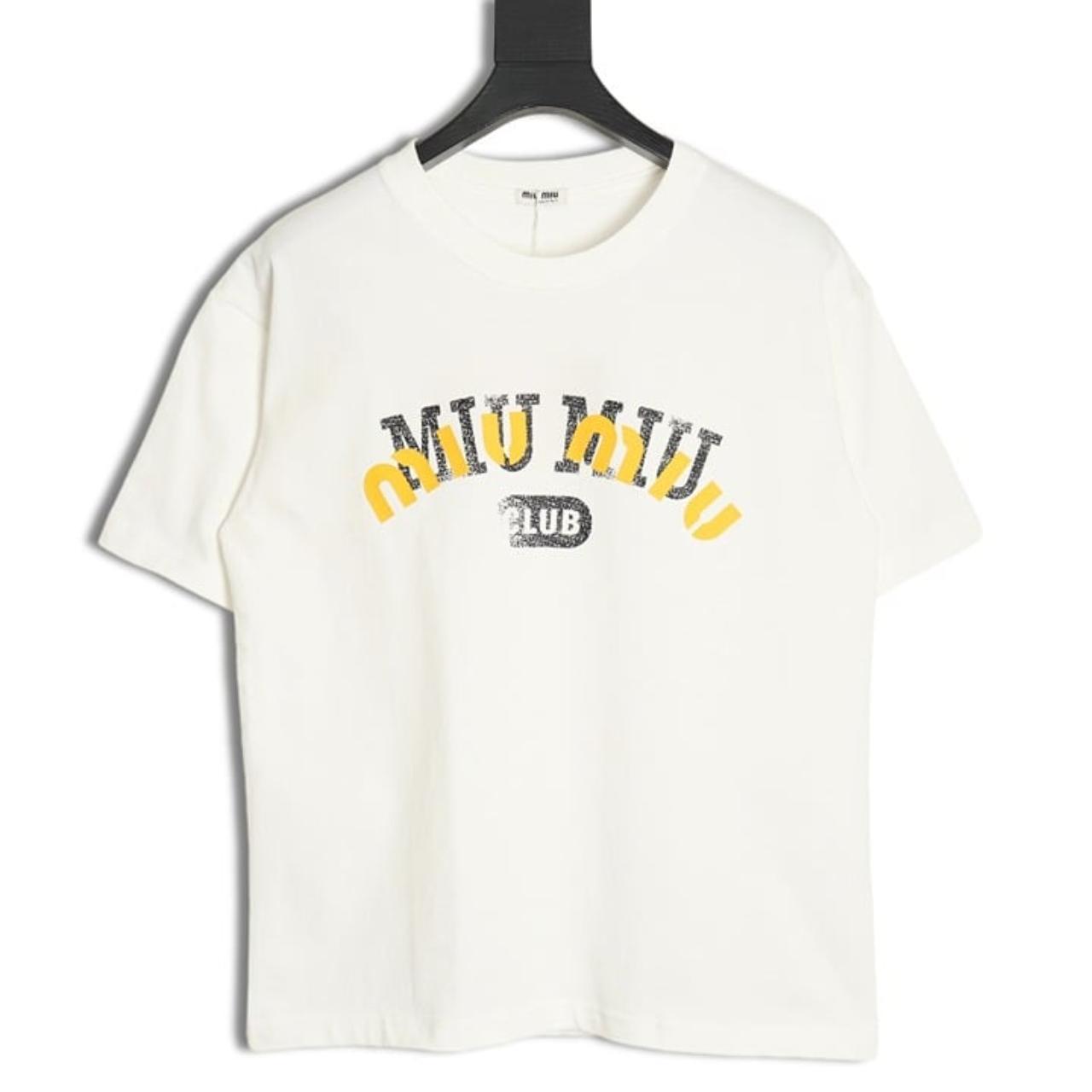 MIUMIU】Miu Miu Short Sleeve T-shirt Size 38. You | Depop