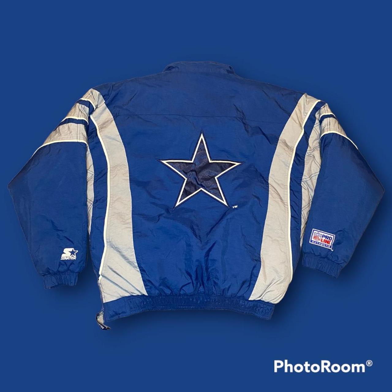 Vintage Dallas Cowboys Starter Jacket NFL Pro Line... Depop