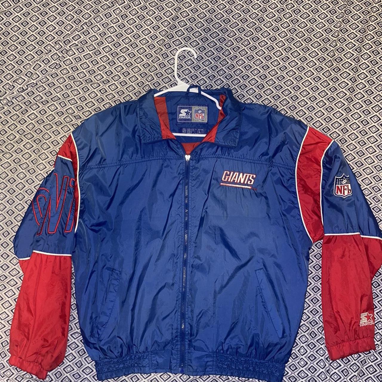 new york giants vintage starter jacket