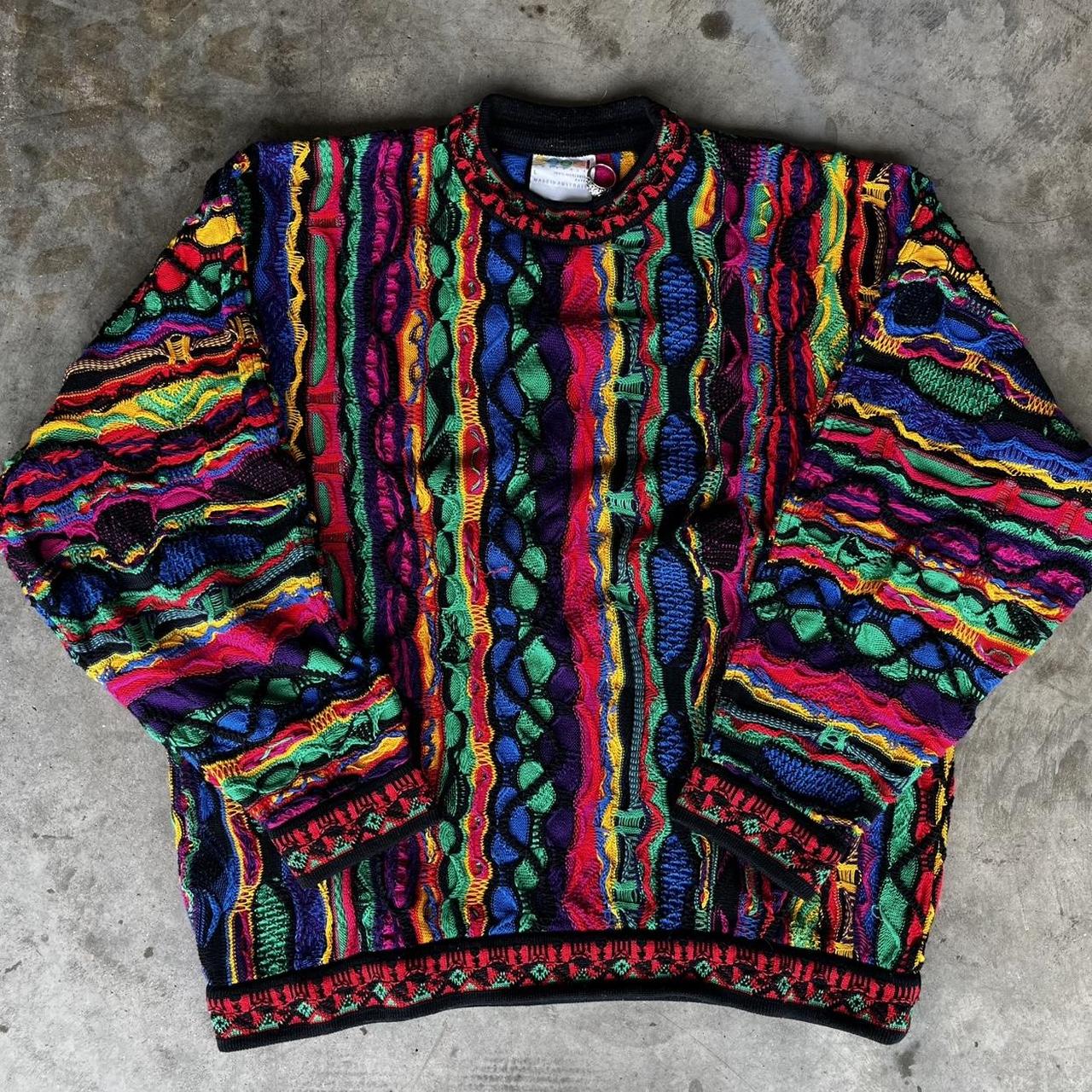 Coogi Men's Sweater - Multi - L – Authentic Coogi… - image 1