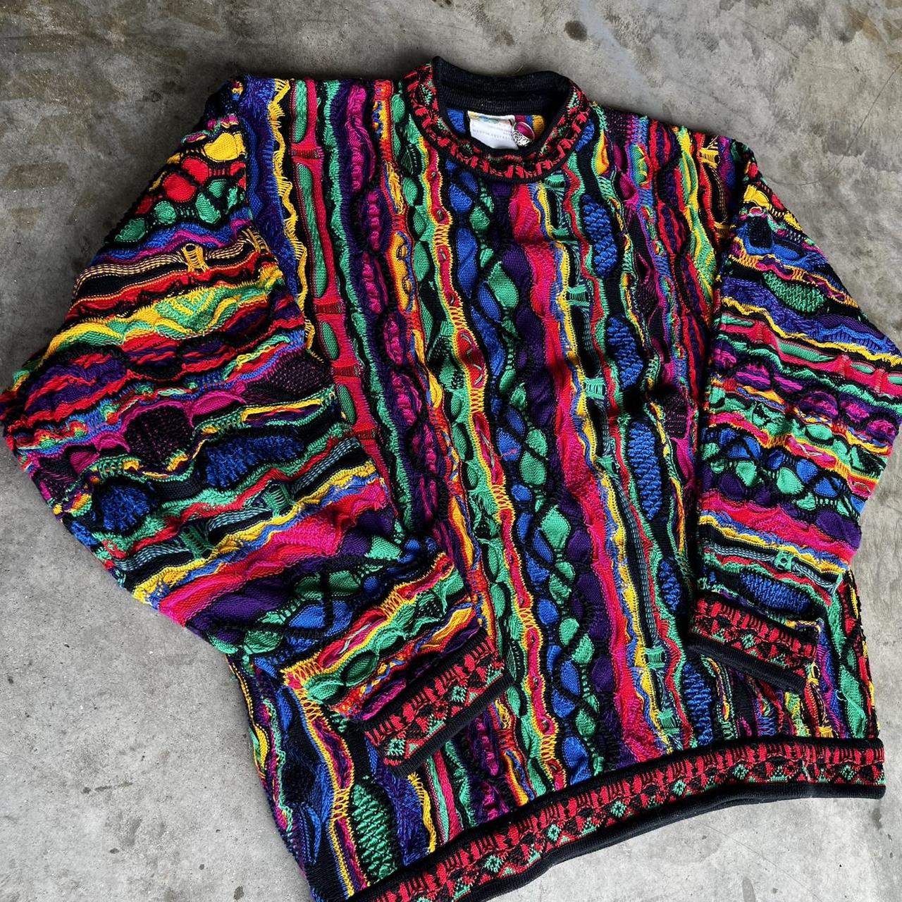 Coogi Men's Sweater - Multi - L – Authentic Coogi… - image 4