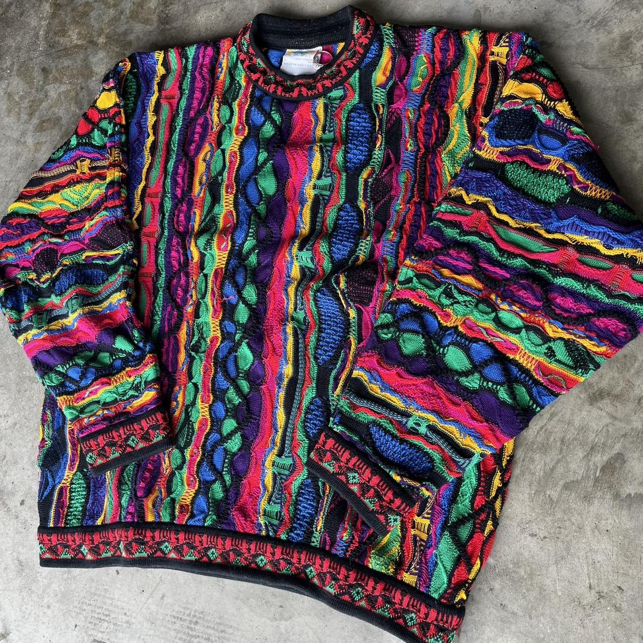 Coogi Men's Sweater - Multi - L – Authentic Coogi… - image 3