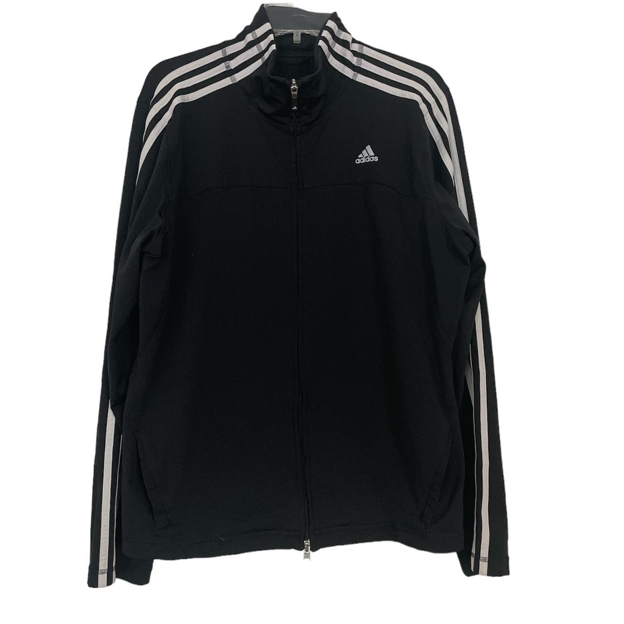 Adidas track jacket, light weight and very... - Depop
