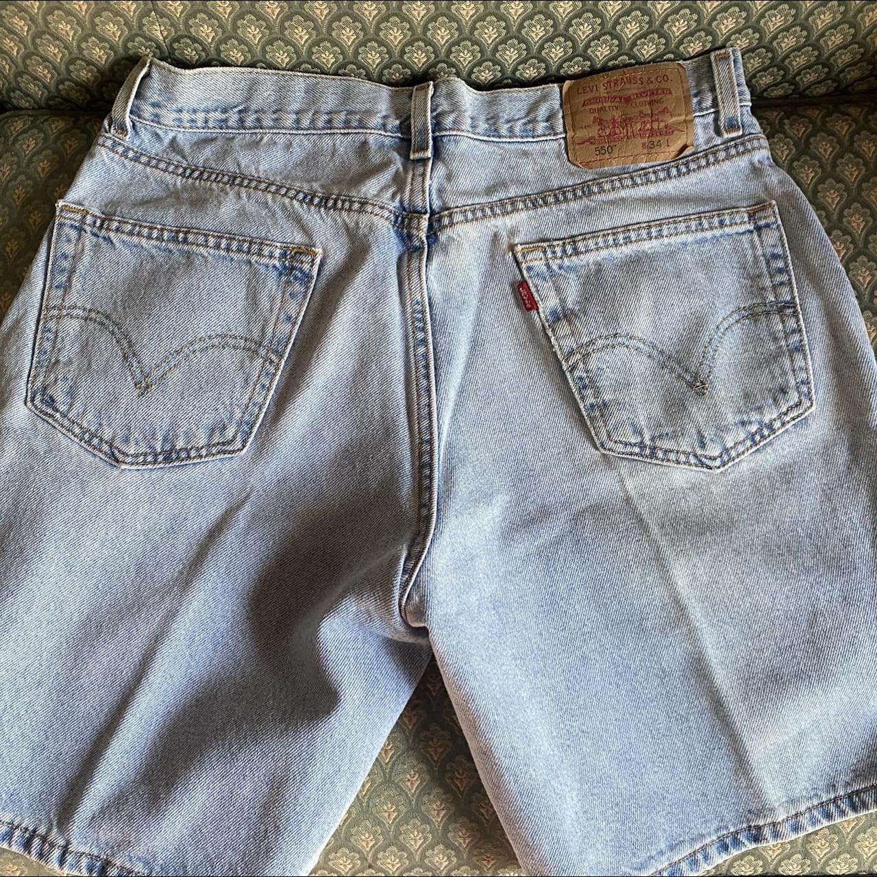 Levi's Women's Blue Shorts | Depop