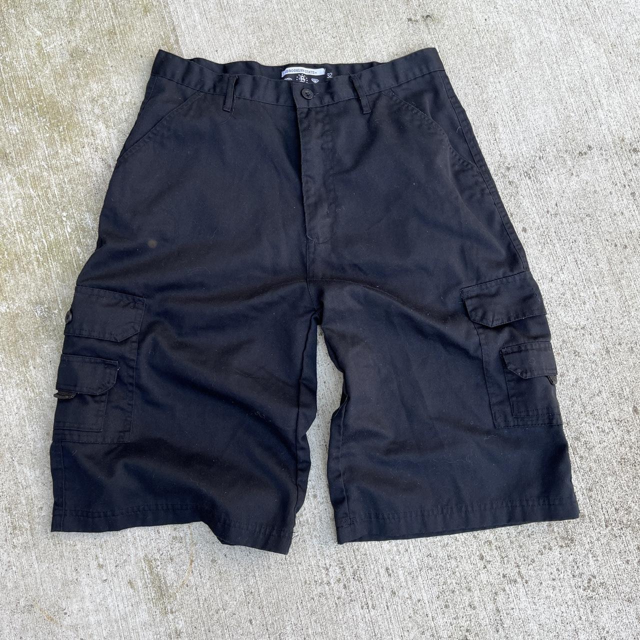 Brooklyn State Baggy Cargo Shorts Size 32 (fits in... - Depop