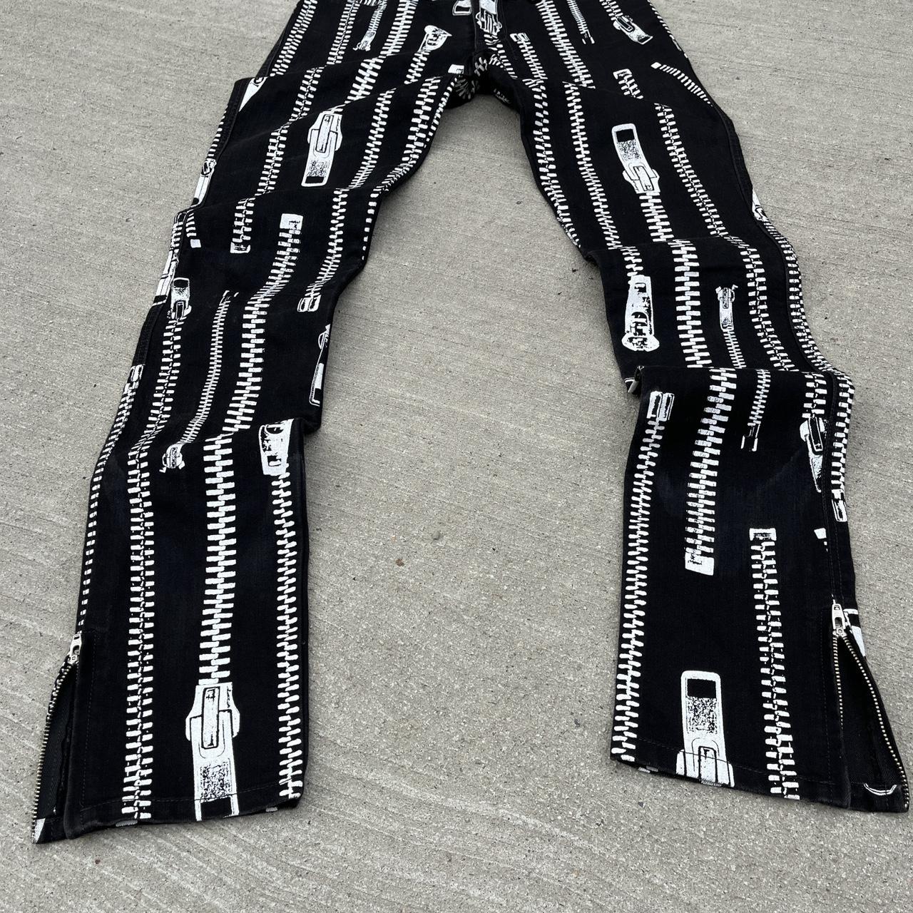 Ksubi x Jeremy Scott Zipper Jeans (unisex) Size 27” - Depop