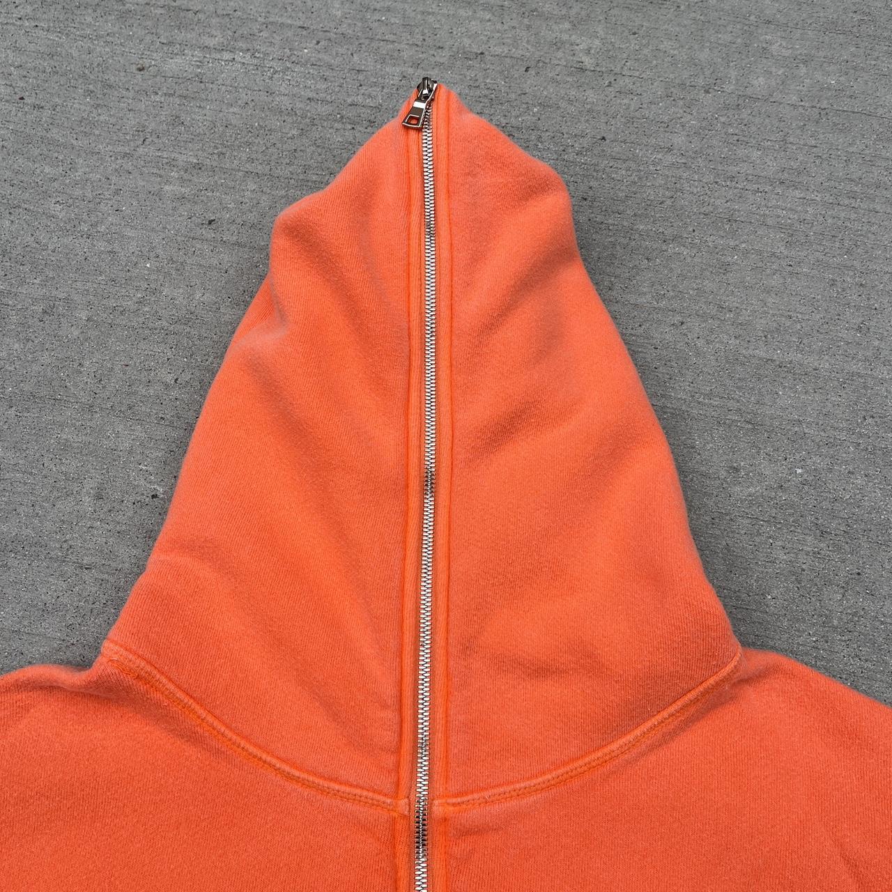 Eric Emanuel Orange Zip Up Hoodie (unisex) Size | Depop