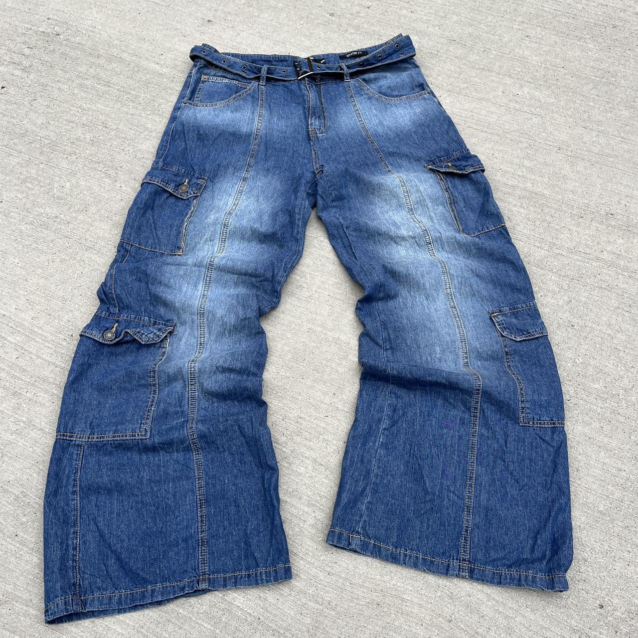 パンツ Jaded London Baggy Denim Jaded London Sonic Embroidered Baggy Jeans | Parallel