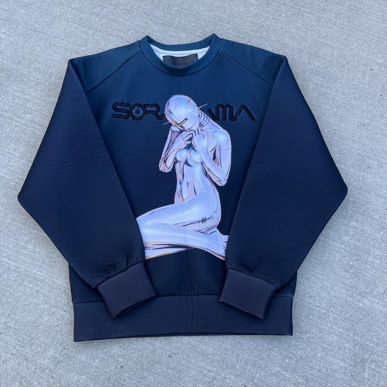 Juun J x Sorayama Neoprene Sweater (unisex) Size 46 | Depop
