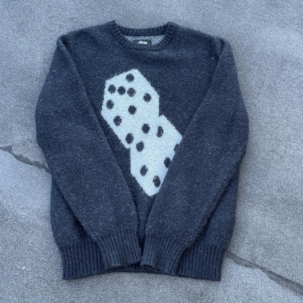 Stussy Dice Mohair Sweater (unisex) Size... - Depop