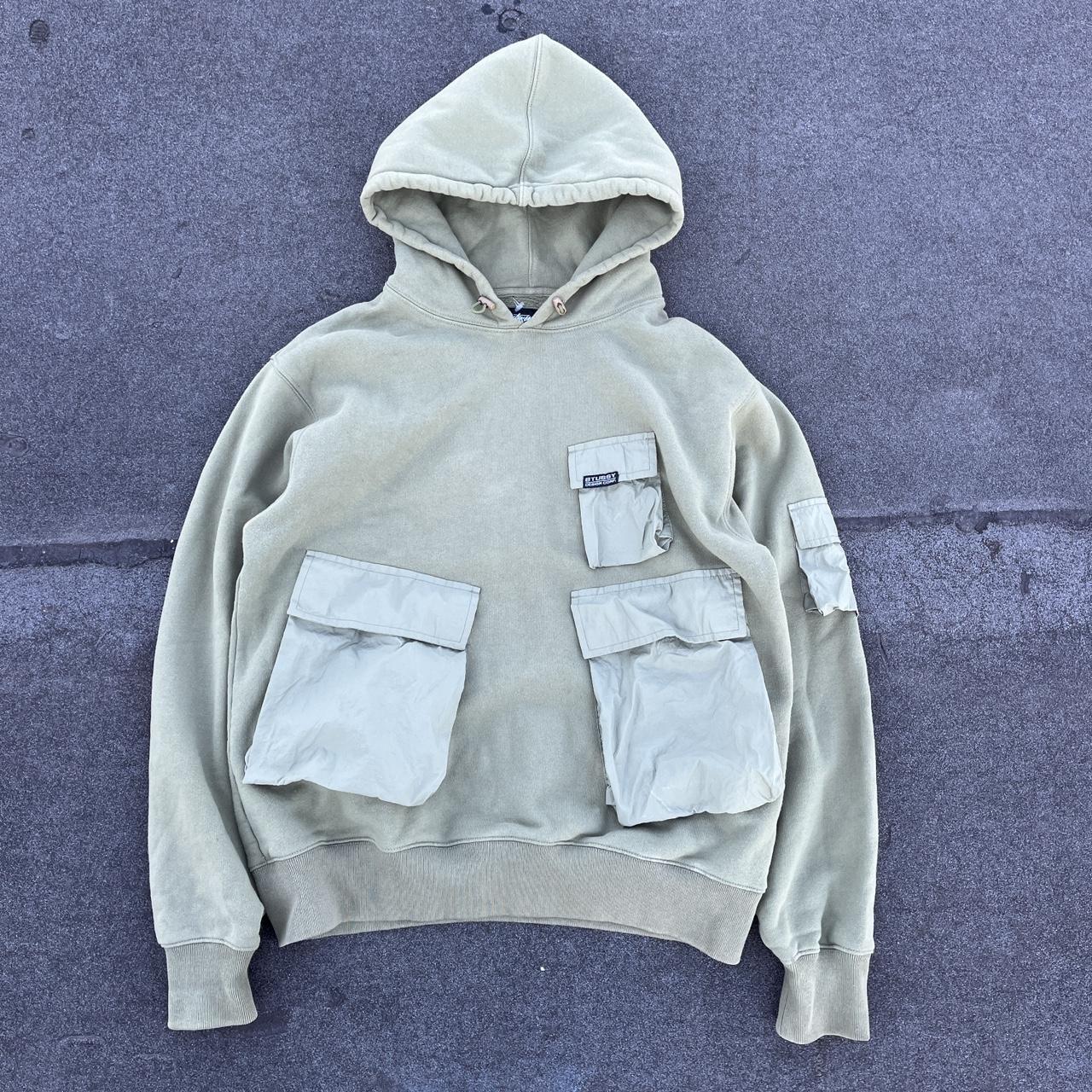 Stussy cargo hoodie sale