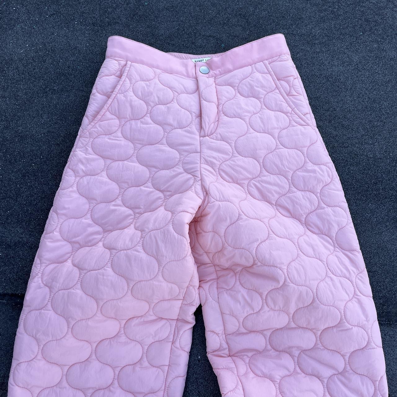 【BAON】Kemin banding fleece quilted pants keb_fleece_trousers_m_88706-