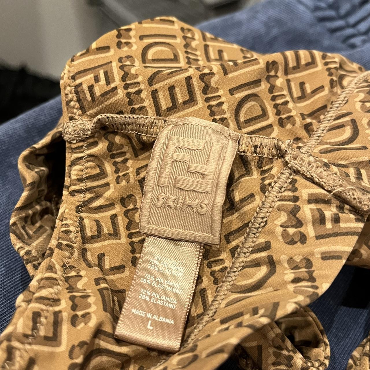 Fendi x Skims Printed Sports Bra Size L Made in | Depop