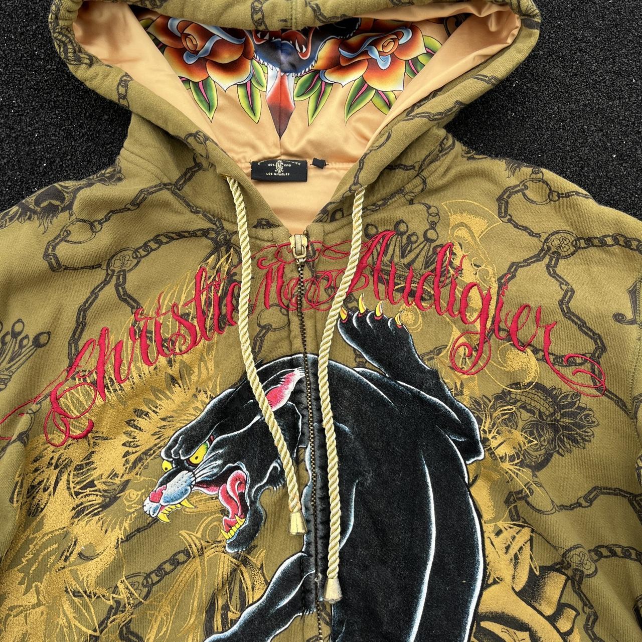 00s CHRISTIAN AUDIGIER リバーシブルパーカー Y2K 00s CHRISTIAN AUDIGIER リバーシブルパーカー Y2K メンズ