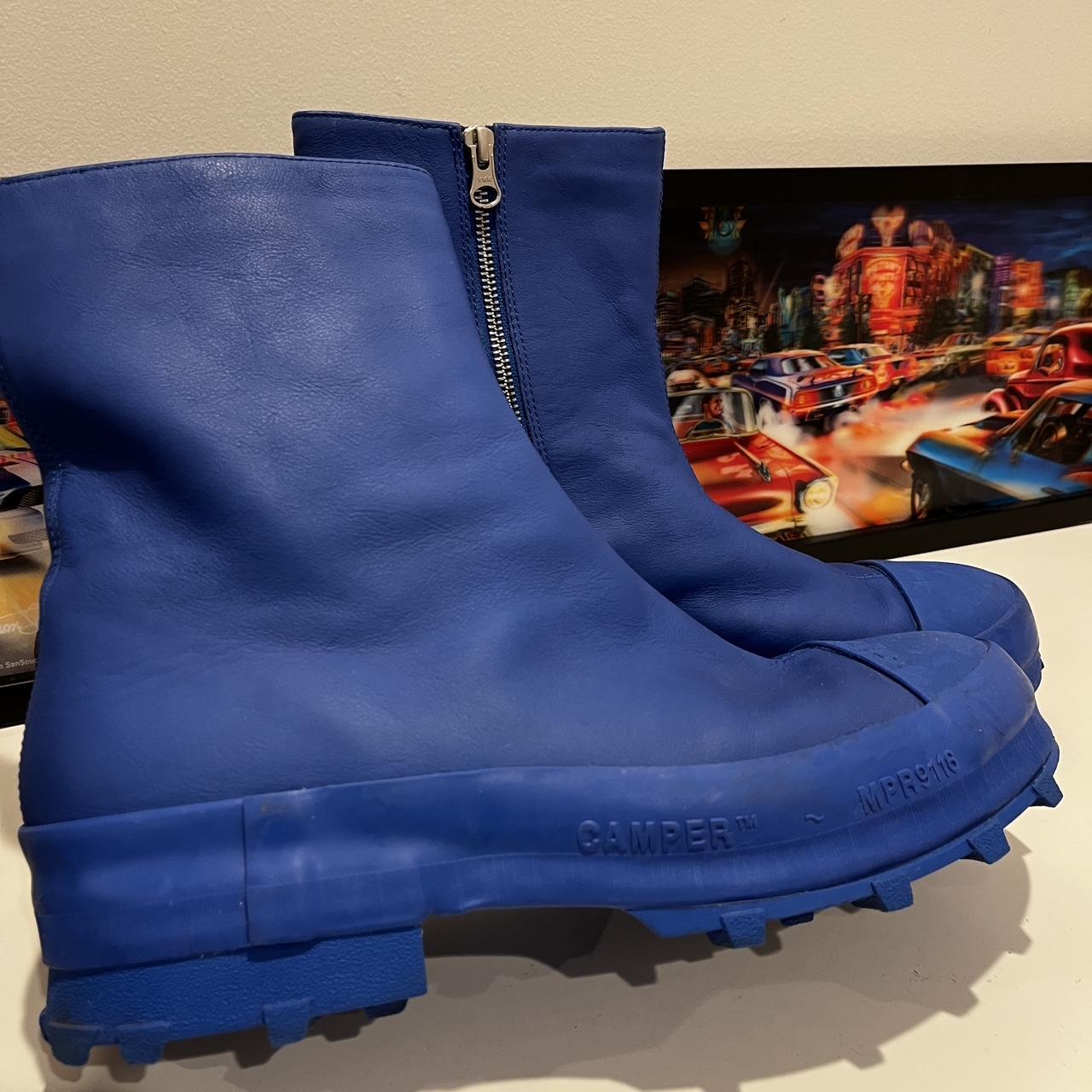 camper lab　Boots Camper - Lab Traktori Boots in Black – gravitypope