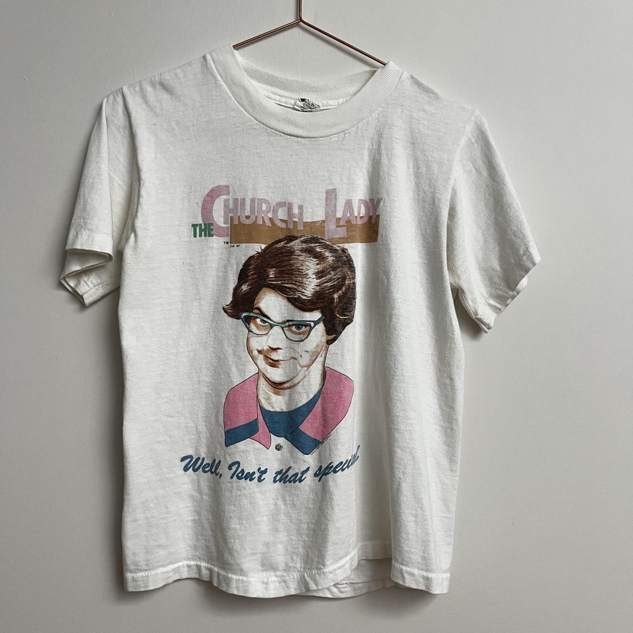 春のコレクション Vintage 1987 Church Lady SNL T Shirt (unisex) Size | Depop トップス